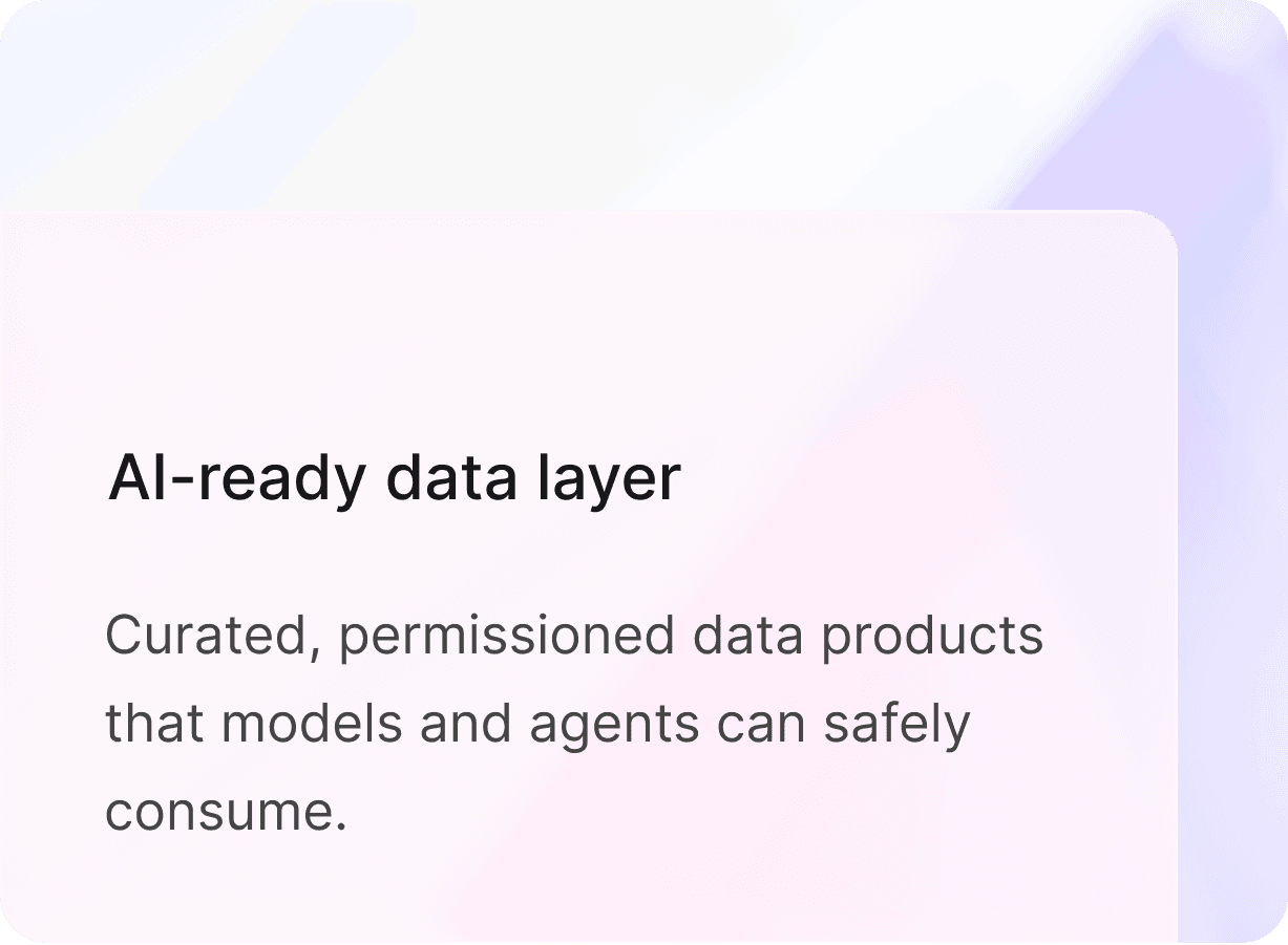 AI-ready data layer