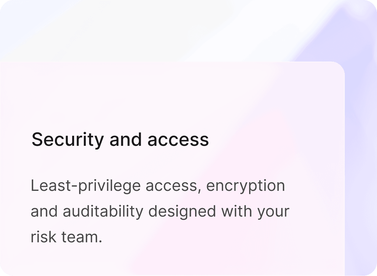 Security and access